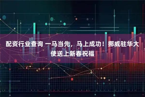 配资行业查询 一马当先，马上成功！挪威驻华大使送上新春祝福